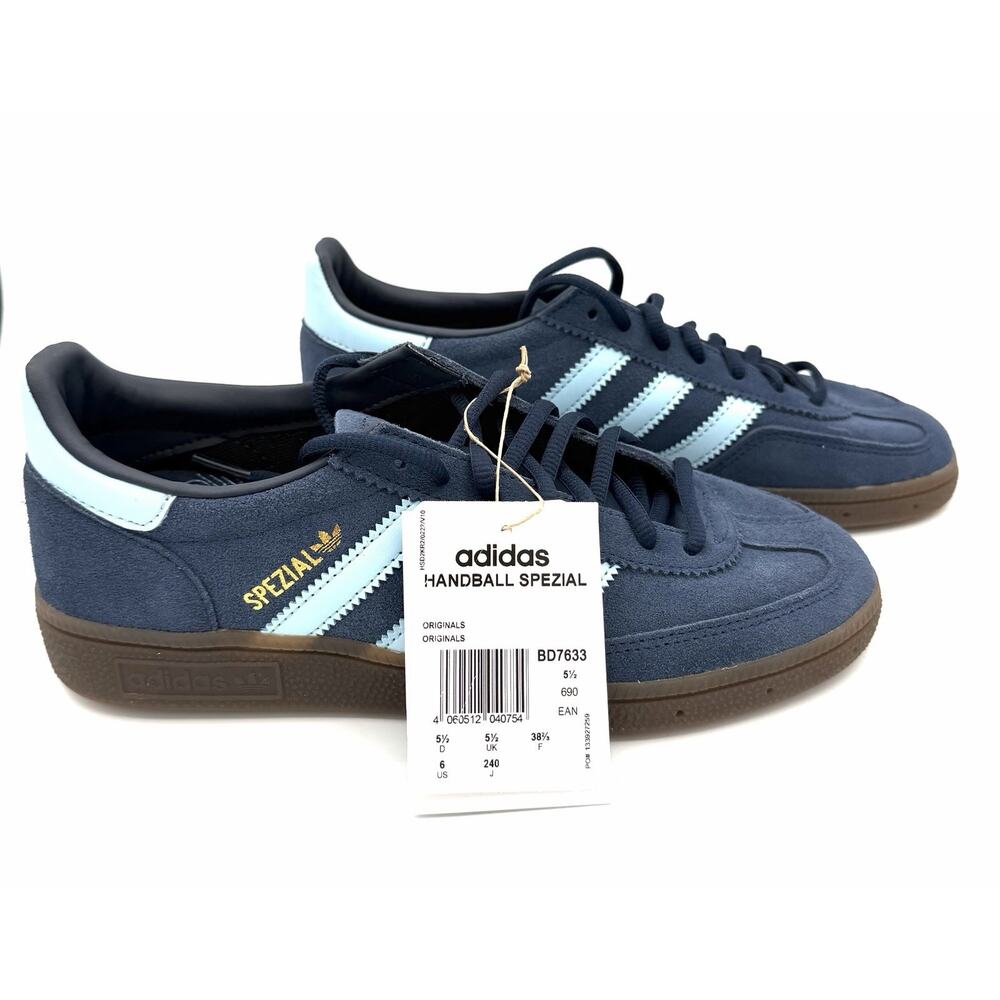 Adidas Handball Spezial Navy Gum BD7633 Size 6M NWOB - 0186 - Picture 6 of 6